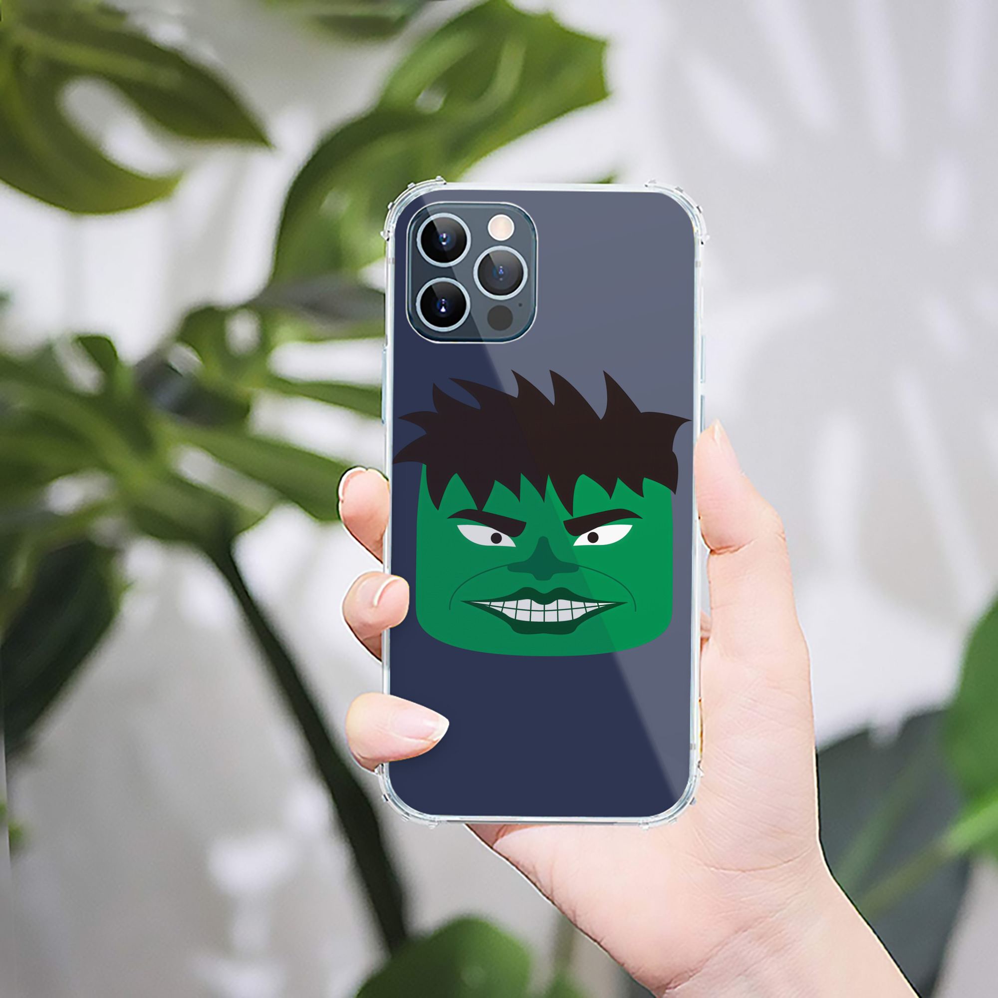 （画像用） アベンジャーズ The Avengers 【iPhone 12シリーズ対応】透明スマホケース（クリアソフトケース）